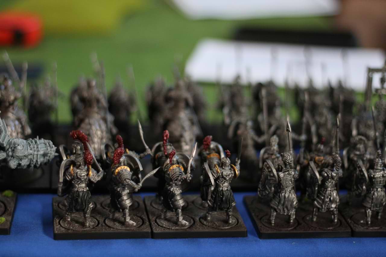 Conquest unit on movement tray